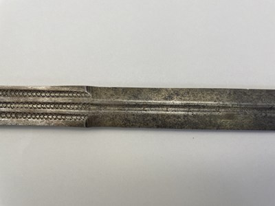 Lot 155 - A TWO HAND SWORD, EARLY 16TH CENTURY, PROBABLY SPANISH