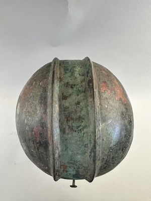 Lot 258 - A GREEK BRONZE HELMET OF ILLYRIAN TYPE, 6TH-5TH CENTURY B.C.