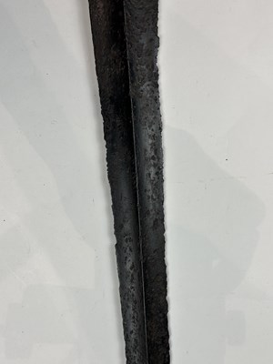 Lot 248 - A COMPOSITE MEDIEVAL SWORD OF CASTILLON TYPE, 15TH CENTURY