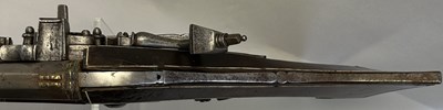 Lot 198 - A 12 BORE ITALIAN WHEEL-LOCK MUSKET, LATE 16TH CENTURY