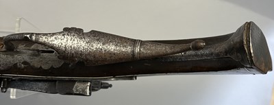 Lot 198 - A 12 BORE ITALIAN WHEEL-LOCK MUSKET, LATE 16TH CENTURY