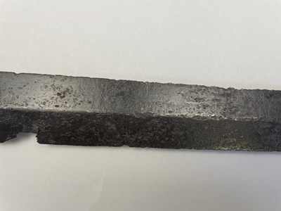 Lot 148 - A FINE AND RARE HAND-AND-A-HALF SWORD, CIRCA 1420-60