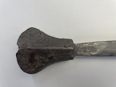 Lot 148 - A FINE AND RARE HAND-AND-A-HALF SWORD, CIRCA 1420-60
