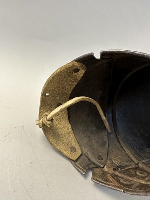 Lot 170 - A COMPOSITE NORTH ITALIAN CAP-A-PIE ARMOUR WITH ETCHED DECORATION, LATE 16TH CENTURY, THE BACKPLATE SIGNED BY THE MASTER ‘P’