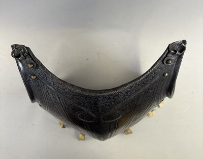 Lot 170 - A COMPOSITE NORTH ITALIAN CAP-A-PIE ARMOUR WITH ETCHED DECORATION, LATE 16TH CENTURY, THE BACKPLATE SIGNED BY THE MASTER ‘P’
