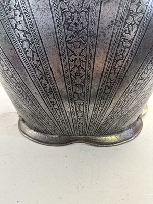 Lot 170 - A COMPOSITE NORTH ITALIAN CAP-A-PIE ARMOUR WITH ETCHED DECORATION, LATE 16TH CENTURY, THE BACKPLATE SIGNED BY THE MASTER ‘P’