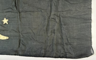 Lot 597 - □ A FLAG OR BANNER OF THE EMIRATE OF CYRENAICA (LIBYA), CIRCA 1949-51