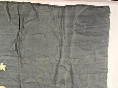 Lot 597 - □ A FLAG OR BANNER OF THE EMIRATE OF CYRENAICA (LIBYA), CIRCA 1949-51