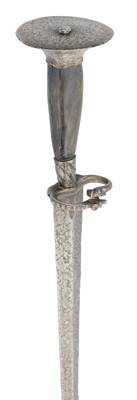 Lot 137 - A FINE RONDEL DAGGER, LATE 15TH CENTURY