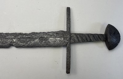 Lot 144 - A MEDIEVAL SWORD, CIRCA 1050-1150