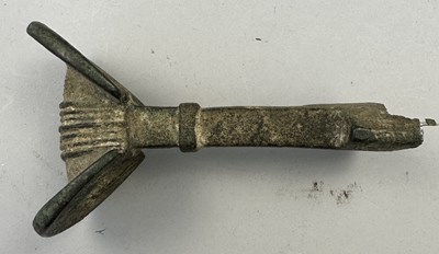Lot 122 - A LURISTAN COPPER ALLOY SWORD, PROBABLY 10TH/9TH CENTURY B.C.