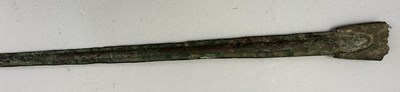 Lot 122 - A LURISTAN COPPER ALLOY SWORD, PROBABLY 10TH/9TH CENTURY B.C.