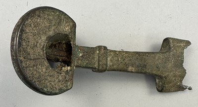 Lot 122 - A LURISTAN COPPER ALLOY SWORD, PROBABLY 10TH/9TH CENTURY B.C.