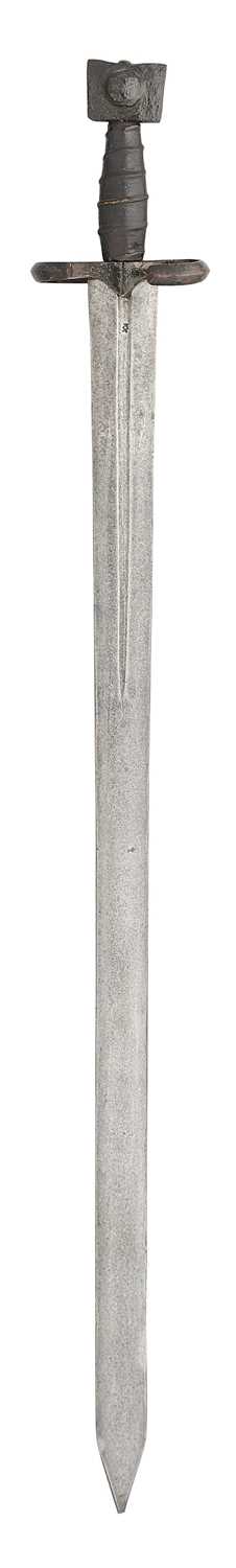 Lot 153 - A RARE BROADSWORD, CIRCA 1475-1500, PROBABLY VENETIAN
