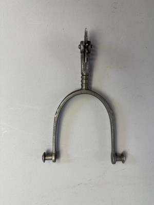 Lot 605 - □ A PAIR OF SPURS, 19TH CENTURY