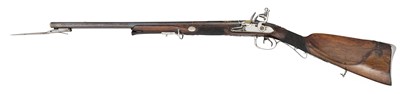 Lot 273 - A 20 BORE CONTINENTAL D.B. FLINTLOCK SPORTING CARBINE IN THE FRENCH TASTE, CIRCA 1790-1800