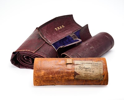 Lot 11 - THREE SALESMAN’S KNIFE ROLLS, LATE 19TH CENTURY