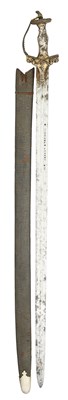 Lot 47 - A SOUTH INDIAN SWORD, 17TH/18TH CENTURY, PROBABLY ARCOT, TAMIL NADU