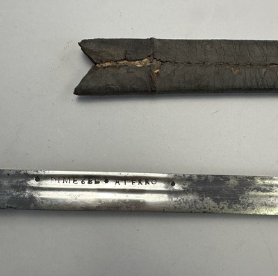 Lot 47 - A SOUTH INDIAN SWORD, 17TH/18TH CENTURY, PROBABLY ARCOT, TAMIL NADU