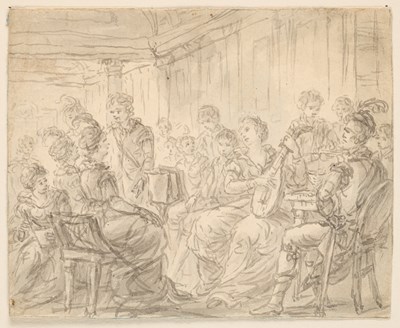 Lot 78 - RICHARD COSWAY R.A. (BRITISH 1742-1821)
