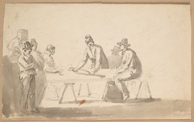 Lot 61 - WILLIAM  MARLOW R.A. (BRITISH  1740-1813)