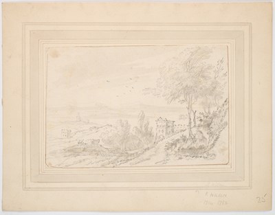 Lot 3 - ATTRIBUTED TO RICHARD WILSON (BRITISH  1713-1782)