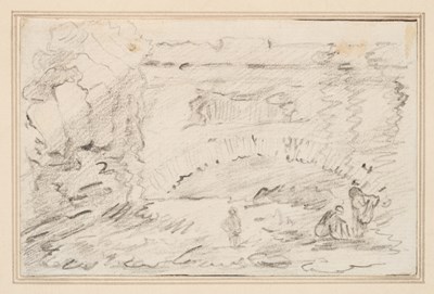 Lot 3 - ATTRIBUTED TO RICHARD WILSON (BRITISH  1713-1782)