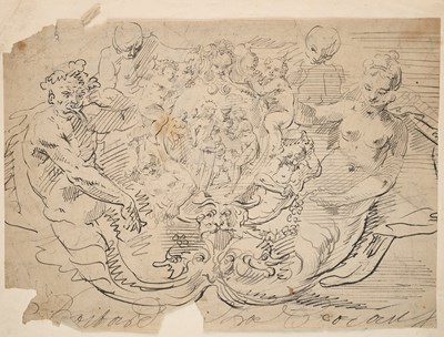 Lot 80 - ATTRIBUTED TO PIERRE-PHILLIPE CHOFFARD (FRENCH 1730-1809)
