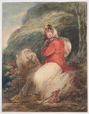 Lot 72 - JOHN FREDERICK TAYLOR, P.R.W.S. (BRITISH 1802-1889)