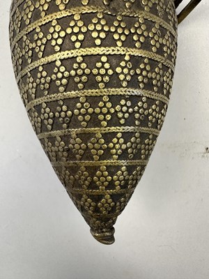 Lot 547 - A SOUTH INDIAN FLASK, 18TH/19TH CENTURY, POSSIBLY MALABAR