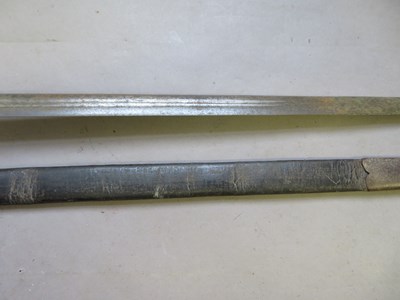 Lot 568 - A SCOTTISH BASKET-HILTED BROADSWORD, LAST QUARTER OF THE 18TH CENTURY