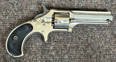 Lot 618 - A .30 CALIBRE REMINGTON-SMOOT NEW MODEL REVOLVER, CIRCA 1873-88