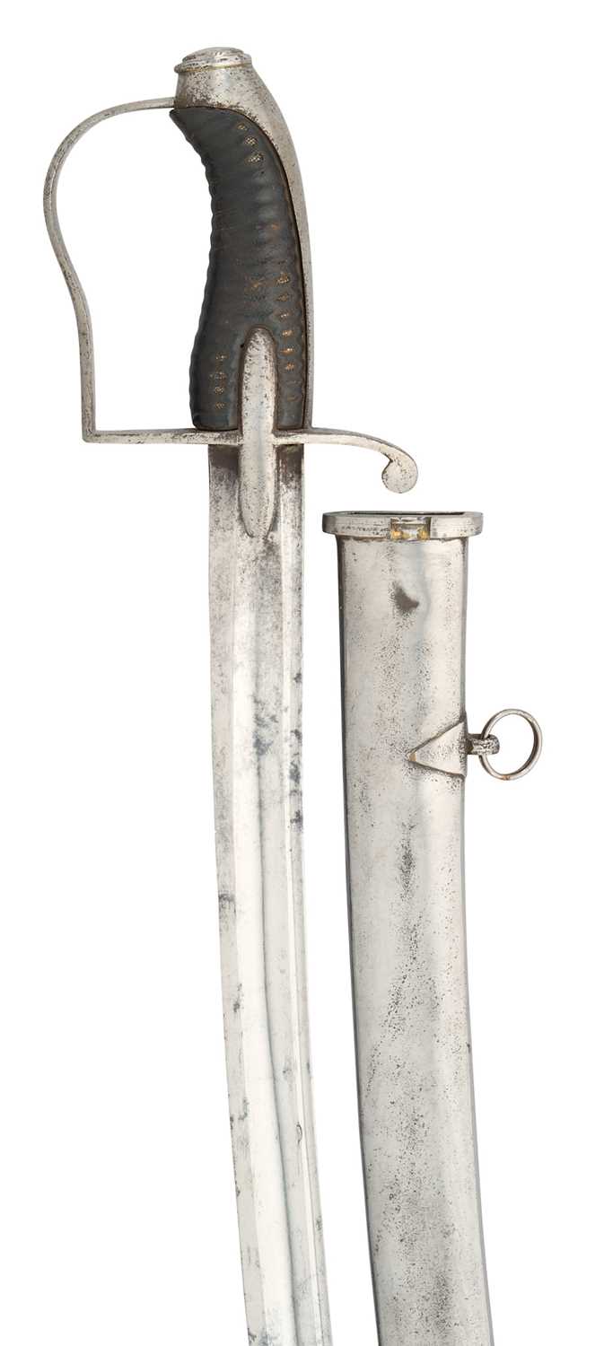 Lot 591 - A 1788 PATTERN LIGHT CAVALRY TROOPER’S SWORD