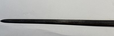 Lot 571 - □ A SILVER-HILTED SMALL-SWORD, LONDON, 1761, MARK OF WILLIAM KINMAN