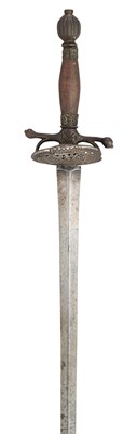 Lot 570 - A COMPOSITE TRANSITIONAL SMALLSWORD, LATE 17TH CENTURY