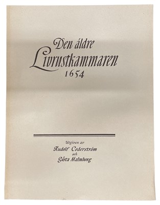 Lot 637 - CEDERSTRÖM, RUDOLF & MALMBORG, GÖSTA