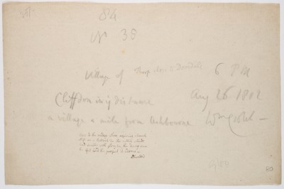 Lot 33 - DR WILLIAM CROTCH (BRITISH 1775-1847)