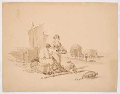 Lot 54 - PAUL SANDBY MUNN R.W.S (BRITISH 1773-1845)