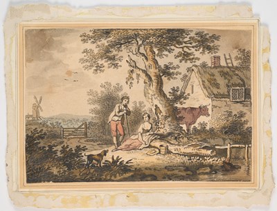 Lot 43 - ATTRIBUTED TO LUIGI MAYER (ITALIAN / GERMAN 1755-1803)