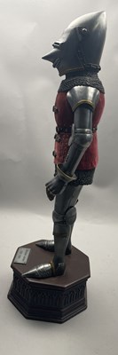 Lot 19 - A MINIATURE MILANESE ARMOUR, 1380-1390, BY ROY GREGORY, 20TH CENTURY