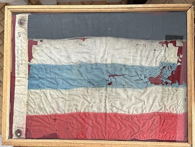 Lot 56 - A REPUBLIC OF CHINA SILK FLAG, CIRCA 1912-28