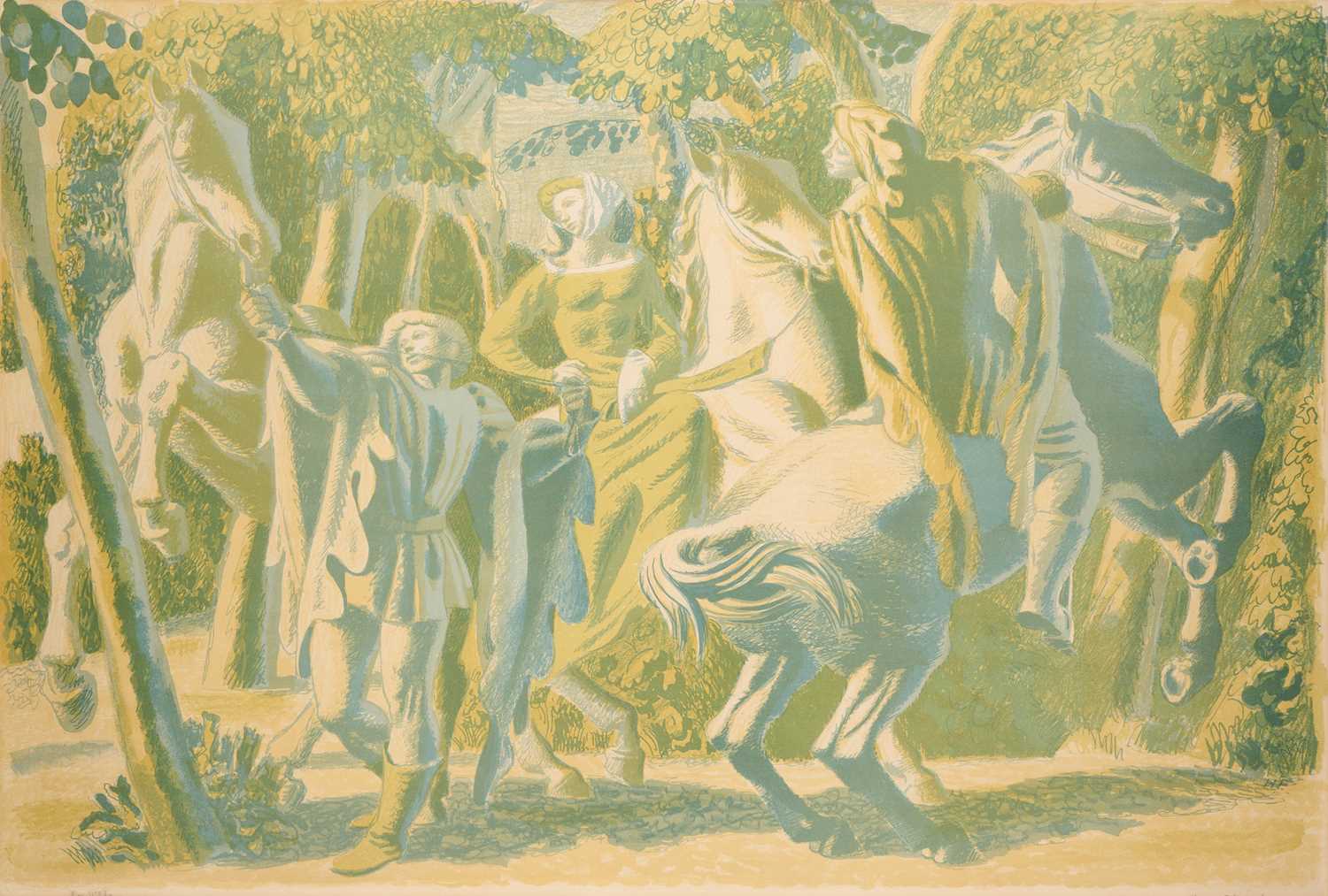 Lot 28 - HANS FEIBUSCH (GERMAN-BRITISH 1898-1998)