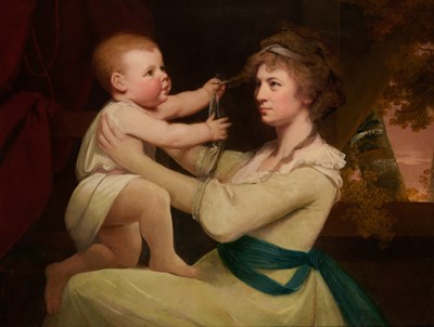 Lot 11 - FOLLOWER OF JOSEPH WRIGHT OF DERBY (BRITISH 1734-1797)