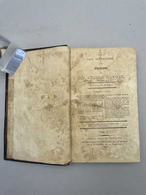 Lot 56 - HANGER, COLONEL GEORGE [LORD COLERAINE]