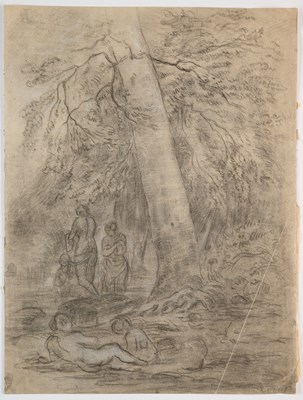 Lot 70 - A QUANTITY OF FIGURATIVE 18TH AND 19TH CENTURY DRAWINGS AND WATERCOLOURS