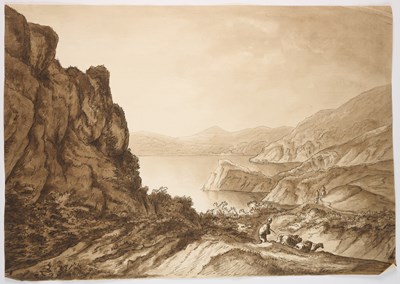 Lot 55 - A QUANTITY OF 18TH AND EARLY 19TH CENTURY DRAWINGS AND WATERCOLOURS