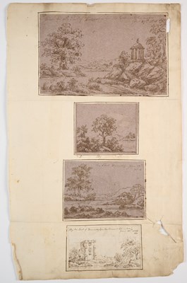 Lot 55 - A QUANTITY OF 18TH AND EARLY 19TH CENTURY DRAWINGS AND WATERCOLOURS