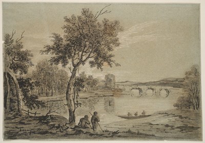 Lot 55 - A QUANTITY OF 18TH AND EARLY 19TH CENTURY DRAWINGS AND WATERCOLOURS