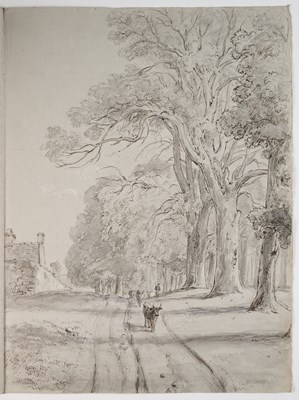Lot 55 - A QUANTITY OF 18TH AND EARLY 19TH CENTURY DRAWINGS AND WATERCOLOURS