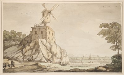Lot 55 - A QUANTITY OF 18TH AND EARLY 19TH CENTURY DRAWINGS AND WATERCOLOURS